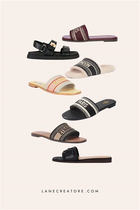 christian dior slides dupe